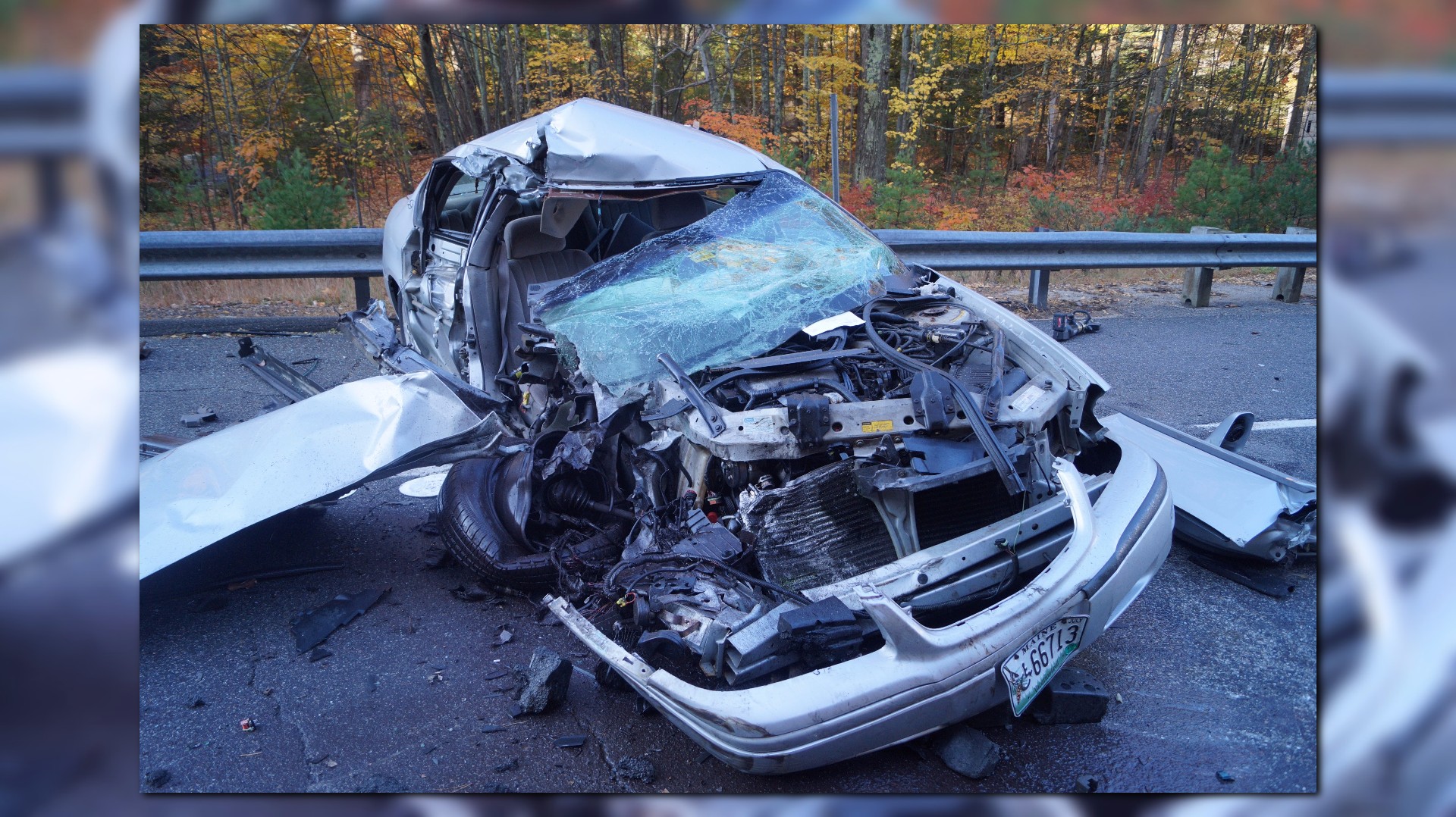 Serious Crash Closes Portion of Route 26 in West Paris